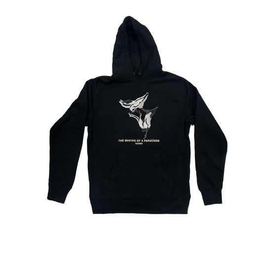 Water Color Cranes Hoodie